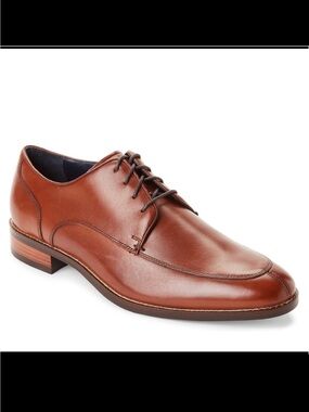 Cole Haan Men’s Leather Oxford Dress Shoes Split Toe Tan 9.5M